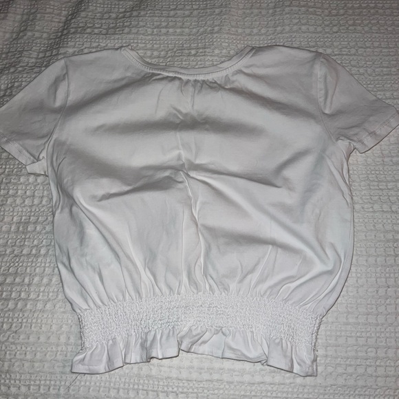 Zara white crop top small - Picture 3 of 3